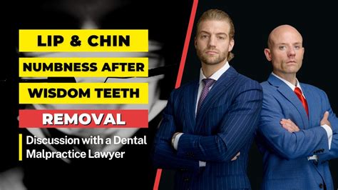 You can consult your doctor to get injections that cancel out the effects of anesthesia in your body. . Chin numbness after wisdom teeth removal